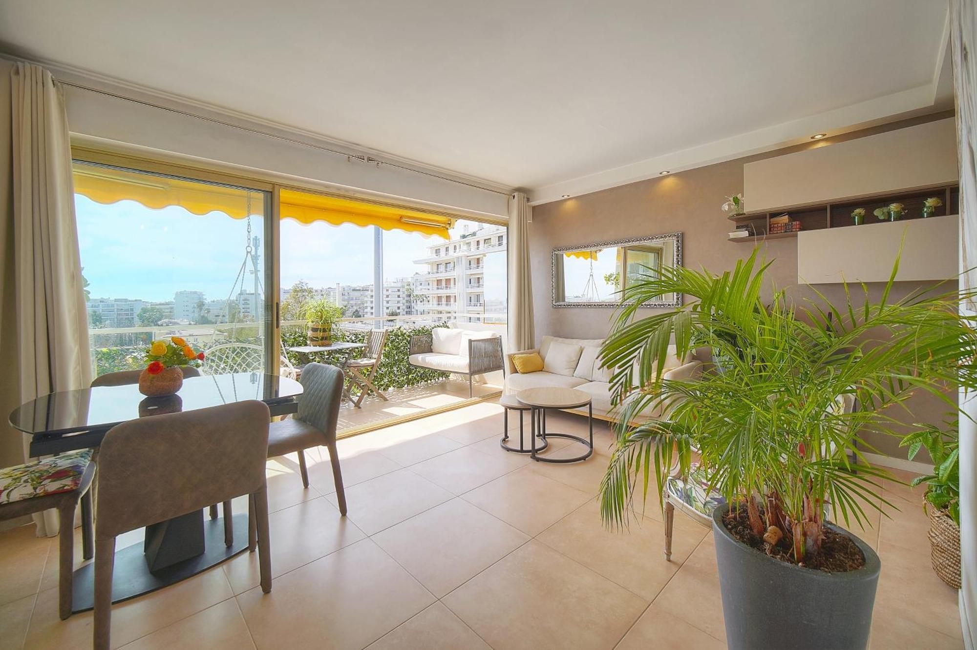 Frgk "Etoile Du Sud Terrasse Vue Mer Palm Beach" Cannes Exterior foto